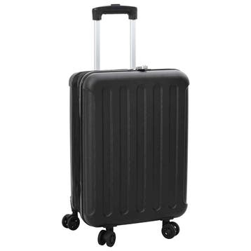 vidaXL Koffer met slot Zwart 43 x 27 x 66 cm ABS Kunststof, Handtassen en Accessoires, Koffers, Verzenden, Nieuw