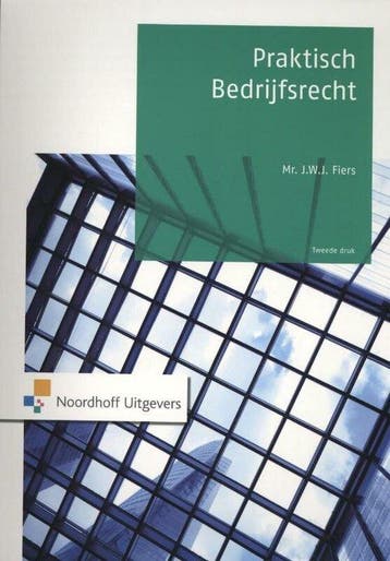 Praktisch bedrijfsrecht - Fiers, Boeken, Studieboeken en Cursussen, Verzenden, Nieuw
