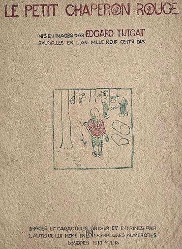 Edgard Tytgat [Tijtgat] - Le petit chaperon rouge [rarissime, Antiquités & Art