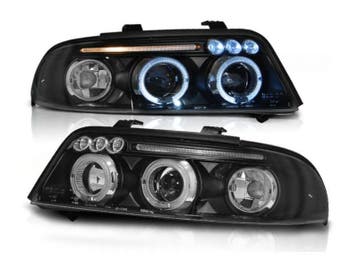 Angel Eyes koplampen Black geschikt voor Audi A4, Auto-onderdelen, Verzenden, Nieuw, Audi