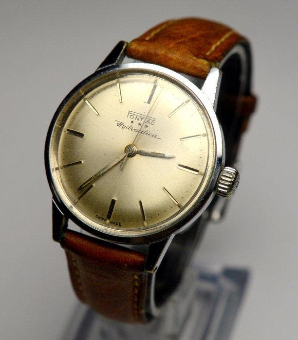 Pontiac - Hydraulica - Swiss Made - Sans prix de réserve -, Bijoux, Sacs & Beauté, Montres | Hommes