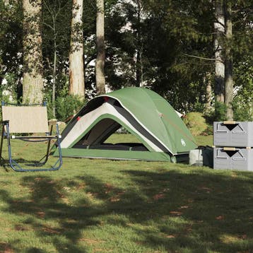 vidaXL Tent 1-persoons waterdicht groen, Verzenden, Nieuw