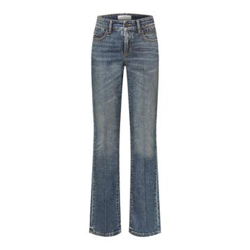 Cambio • blauwe Paris flared jeans • 36, Kleding | Dames, Cambio, Nieuw, Maat 36 (S), Verzenden