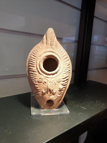 Laat-Romeins / Vroeg-Byzantijns Terracotta Versierde