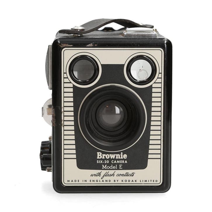 Kodak Brownie Six-20 Camera Model E · 1 jaar garantie, TV, Hi-fi & Vidéo, Appareils photo numériques, Enlèvement ou Envoi