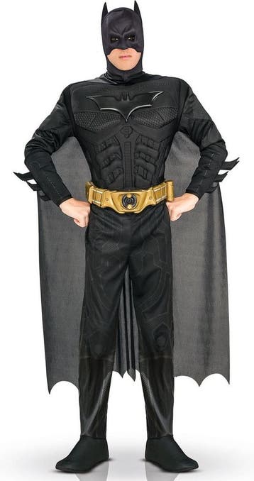 Batman Deluxe - Kostuum - Carnavalskleding - Volwassenen -, Verzenden, Zo goed als nieuw