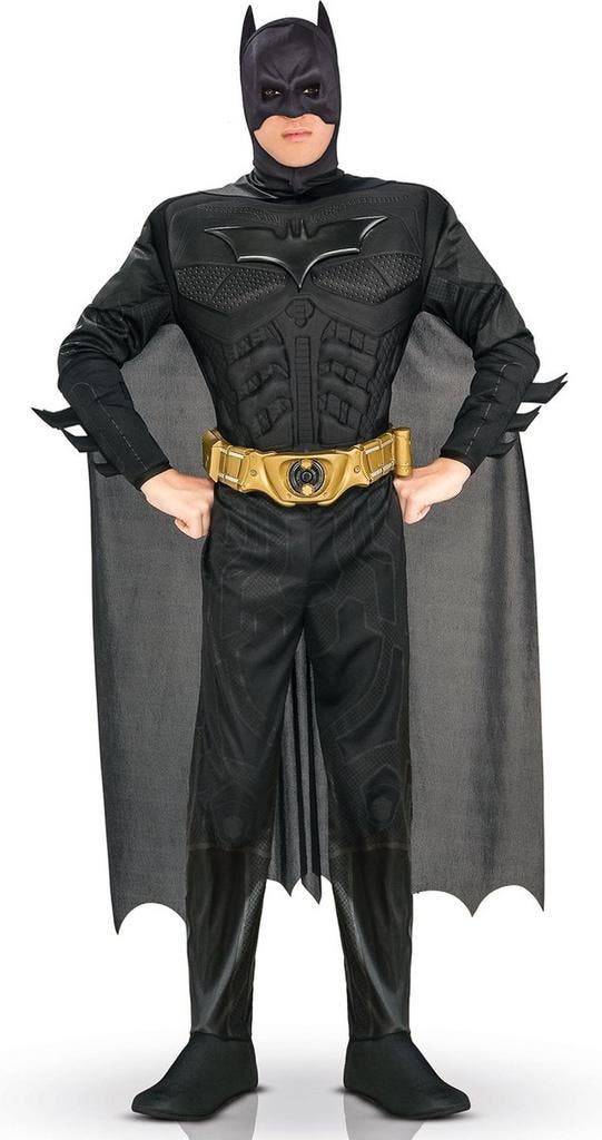 Batman Deluxe - Kostuum - Carnavalskleding - Volwassenen -, Kinderen en Baby's, Speelgoed | Overig, Zo goed als nieuw, Verzenden