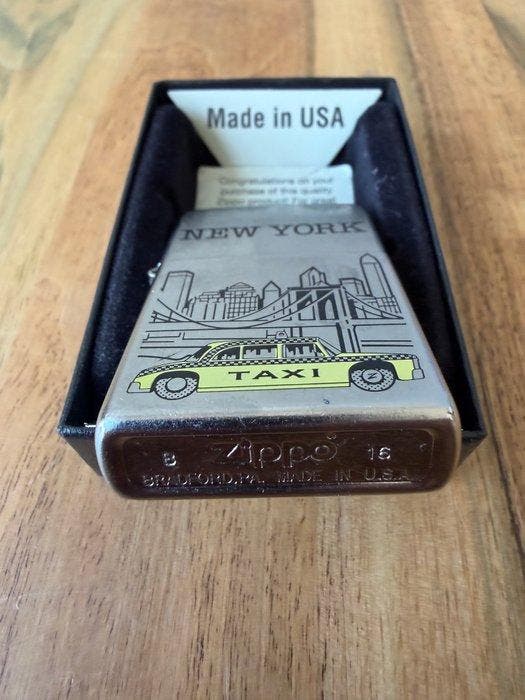Zippo - Zonder minimumprijs - Zakaansteker - Staal, Collections, Articles de fumeurs, Briquets & Boîtes d'allumettes