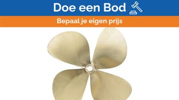 Bieden: Vetus P4E18X13R 4-blade 18 x 13 inch propeller RH 3, Ophalen of Verzenden, Nieuw