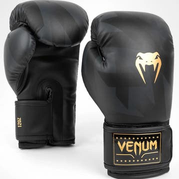 Venum Razor Bokshandschoenen Zwart Goud, Verzenden, Nieuw, Bokshandschoenen