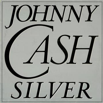 Johnny Cash - Silver (LP 1979), Verzenden, Gebruikt