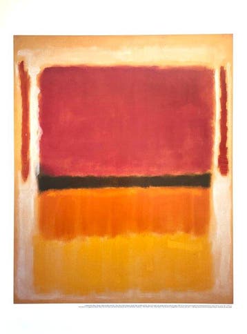 Mark Rothko (after) - Untitled (Violet, Black, Orange,, Antiek en Kunst