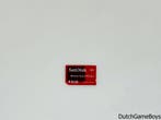 PSP - SanDisk - Memory Stick Pro Duo - Clear Red - 4GB, Verzenden