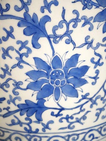 Porte-parapluies - Porcelaine