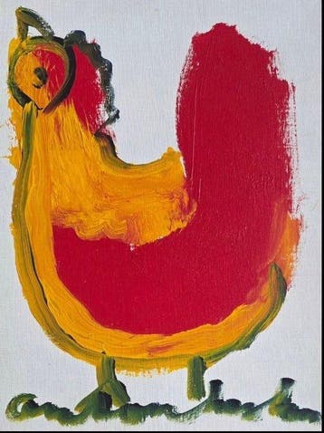 Anton Heyboer (1924-2005) - Kip