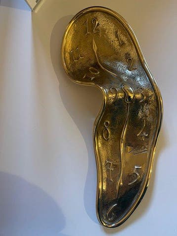 Salvador Dali (1904-1989) - sculptuur, Montre molle (melting, Antiek en Kunst