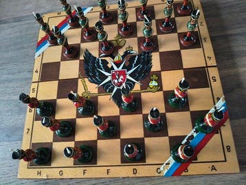 Schaakspel - Hout