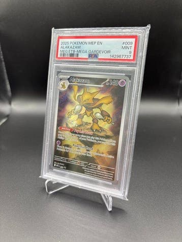 Pokémon - 1 Graded card - Alakazam 009 Mega Evolution Full, Nieuw