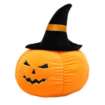Pompoen Knuffel Met heksenhoed Halloween Decoratie Halloween, Verzenden, Nieuw