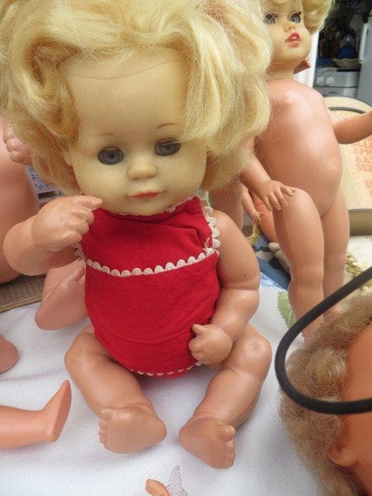 Schildkröt - Pop Schlummerle / Schmollschlummerle en andere, Antiek en Kunst, Antiek | Speelgoed