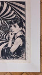 Audrey Hepburn Gaze into Infinity- Tribute series - “Icons, Nieuw