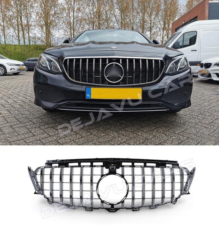 AMG Look Front Grill  voor Mercedes Benz E Klasse W213 S213, Auto diversen, Tuning en Styling, Ophalen of Verzenden