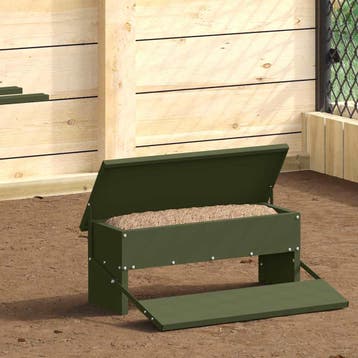 vidaXL Kip trekvoeder Olijfgroen 48,5 x 39,5 x 19 cm 5 kg, Verzenden, Nieuw