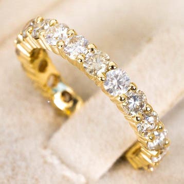 Zonder minimumprijs - Ring - 14 karaat Geel goud - 1.88ct.