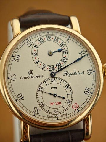Chronoswiss - Régulateur 24 – Ref. CH 1121 R – 18K Rose Gold, Nieuw
