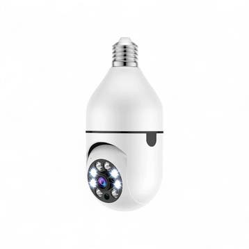 Wifi Beveiligings Camera 360 graden draaibaar E27 Schroefaan, Verzenden, Nieuw