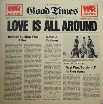 Eric Burdon &amp; War - Love Is All Around, Verzenden, Gebruikt