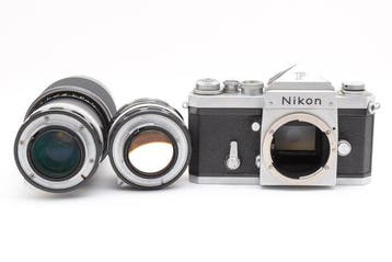 Nikon F Eye-Level / NIKKOR-S Auto 50mm F1.4 / 80-200mm F4.5, Nieuw