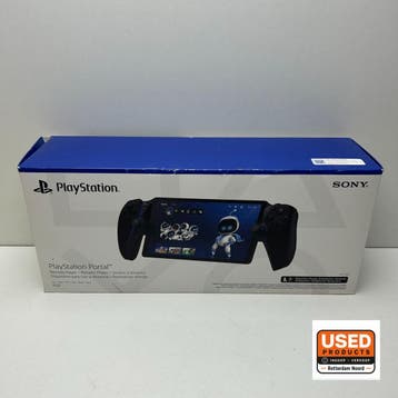 Sony Portal Zwart met doos en hoes, Verzenden, Gebruikt