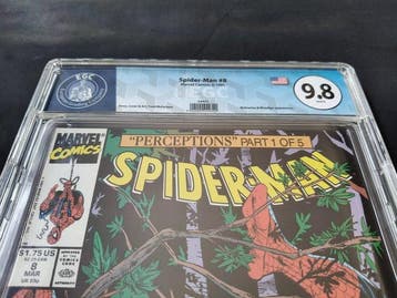 Spider-Man (Vol. 1) #8 - EGC 9.8 - Perceptions, part 1 - 1