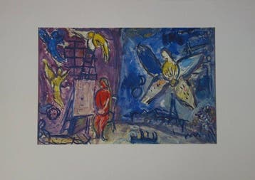 Marc Chagall (1887-1985) - Le Songe de Jacob, Antiek en Kunst