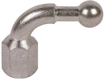 Dehn schuine vaste balpen 20 mm met M16 binnendraad - 707600, Verzenden