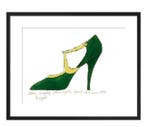 Andy Warhol - “Shoe bright, shoe light, first shoe Ive seen