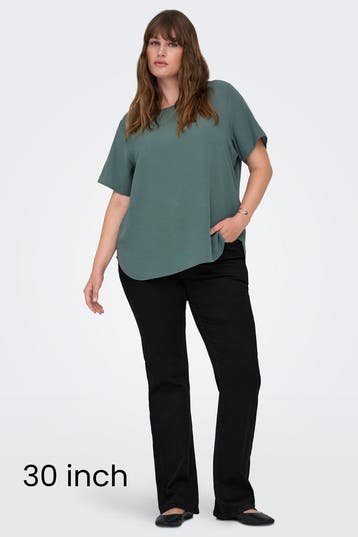 ONLY zwarte jeans CARWILLY52Maat 46/48 (XL) of groter, Verzenden, Nieuw, Overige kleuren