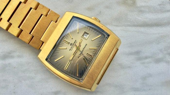 Bucherer - flandermar - Zonder minimumprijs - Dames - 1970, Handtassen en Accessoires, Horloges | Heren