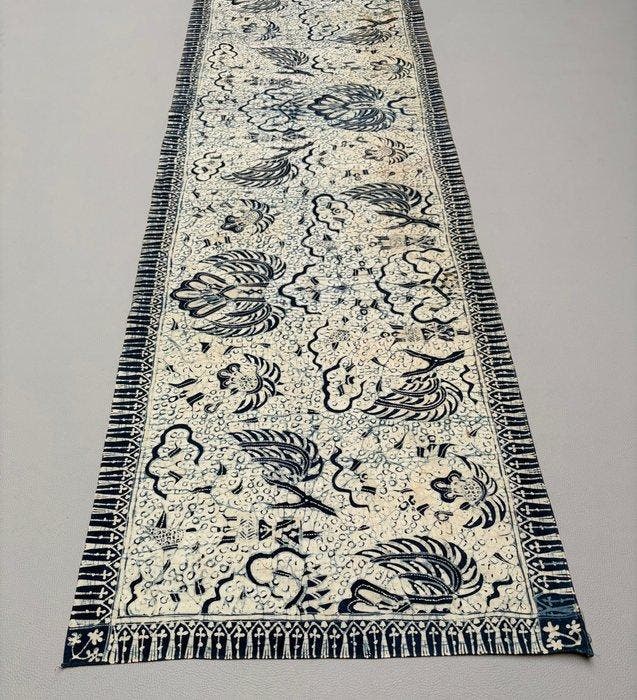 Javaanse Selendang - Batik - Indonesië (Zonder minimumprijs), Antiek en Kunst, Kunst | Niet-Westerse kunst