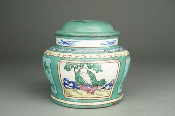 Tea caddy - Yixing Clay - China - Qing Dynastie (1644-1911)