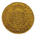 Spanje. Carlos IV. 4 Escudos 1795 Madrid MF
