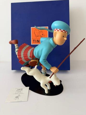 Tintin - 1 Beeldje Moulinsart Tintin Schots 32 cm, Nieuw
