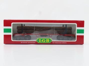 LGB G - 41660 - Wagon de marchandises pour trains miniatures