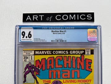 Machine Man #1 - CGC 9.6 - 1 Graded comic - Eerste druk -, Nieuw