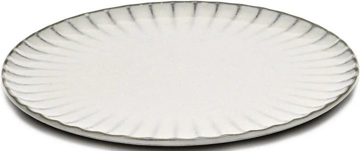 Serax X Sergio Herman Bord l Inku - 24xh1,7cm - 4 stuks, Huis en Inrichting, Keuken | Servies, Nieuw, Verzenden