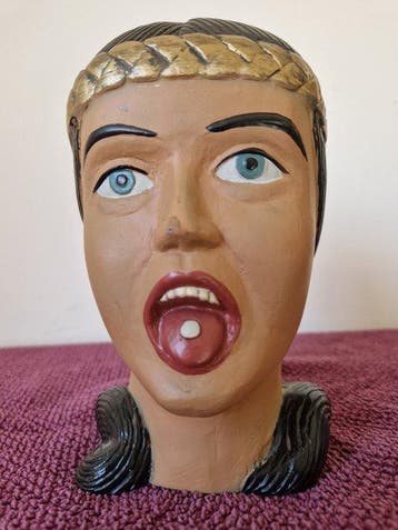 ORIGINELE INTEC GAPER 37 - Sculpture, APOTHEEK - 21 cm -