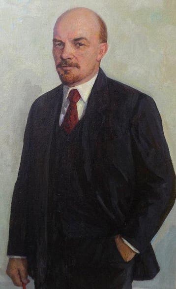 Yuri Alexandrovich Smirnov (1925-1998) - Ritratto di Lenin -
