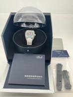 HAOFA - 3D Spaceship K9 Crystal Automatic Watch 2 straps, Nieuw