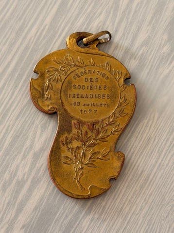 Penning - Médaille Art Nouveau Fédération des Sociétés